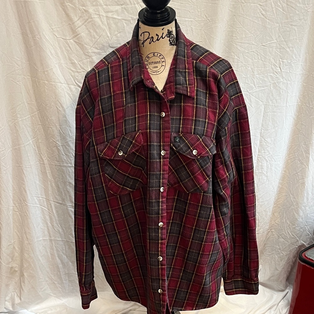 Codet Classic Plaid Button-Down Shirt for Men - image 1